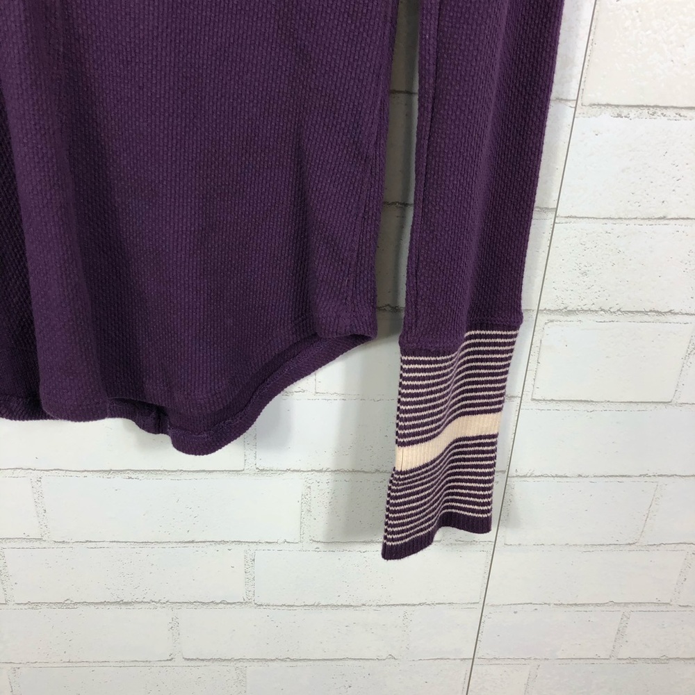 NEW Free People Mod Stripe Cuff Tee - Picture 7 of 8